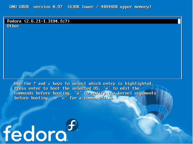 Dual Boot Windows Vista Fedora 11 Logo