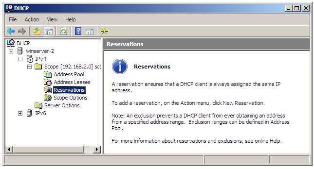 Reconcile Dhcp Scope Windows Server 2008