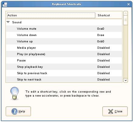 Configuring keyboard shortcuts in openSUSE