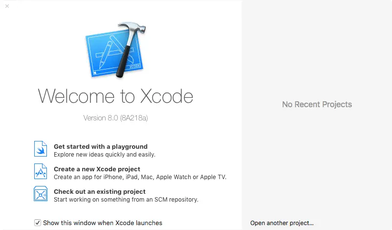 installing xcode