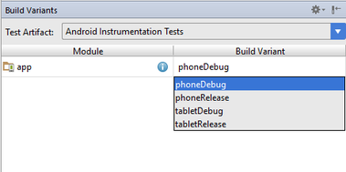 An Android Studio Gradle Build Variants Example - Android 6 - Techotopia