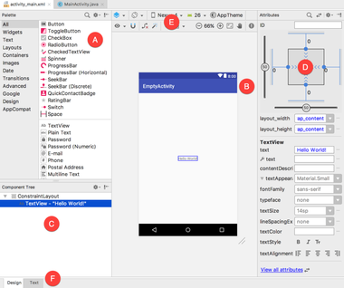 A Guide to the Android Studio Layout Editor Tool - Techotopia