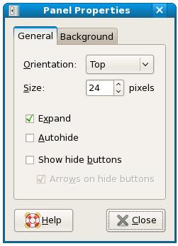 Fedora desktop panel properties.jpg