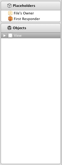 The File's Owner and other objects in Xcode 4