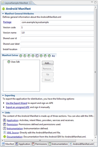 Designing an Android User Interface using the Graphical Layout Tool -  Techotopia