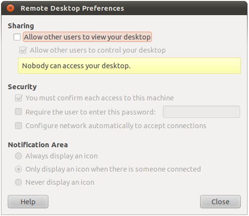 remote control ubuntu desktop from windows